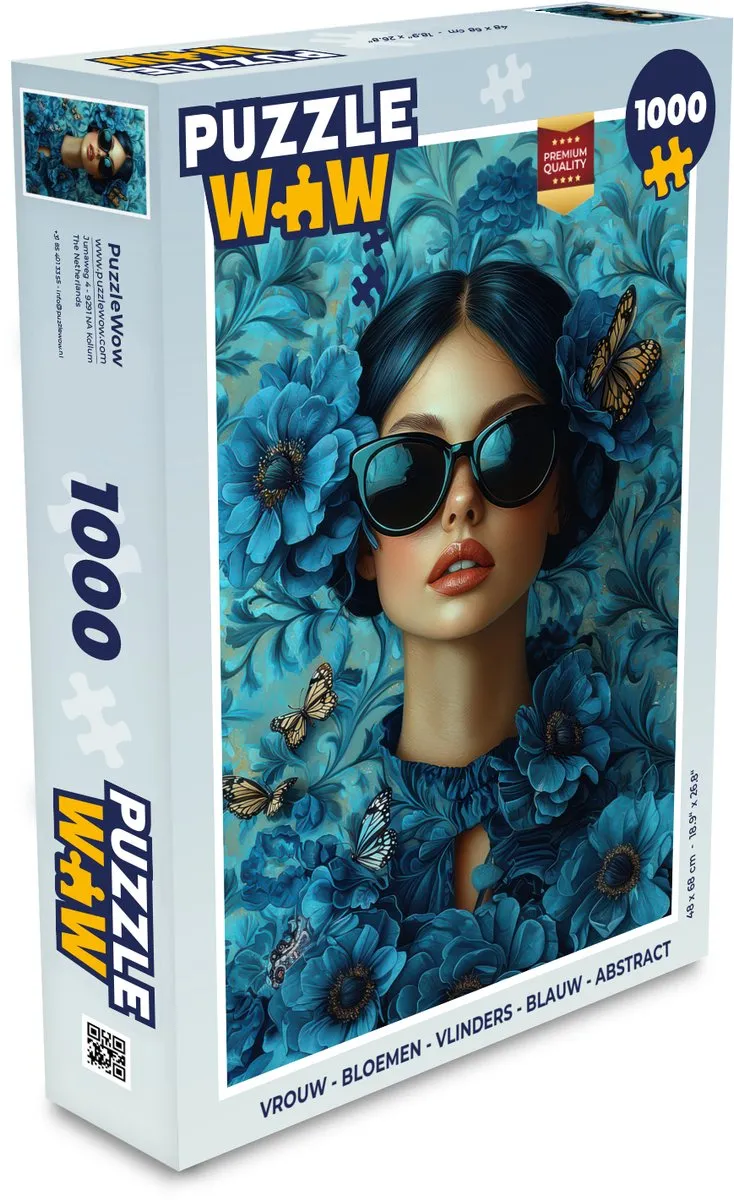 PuzzleWow Legpuzzel 1000 Stuks