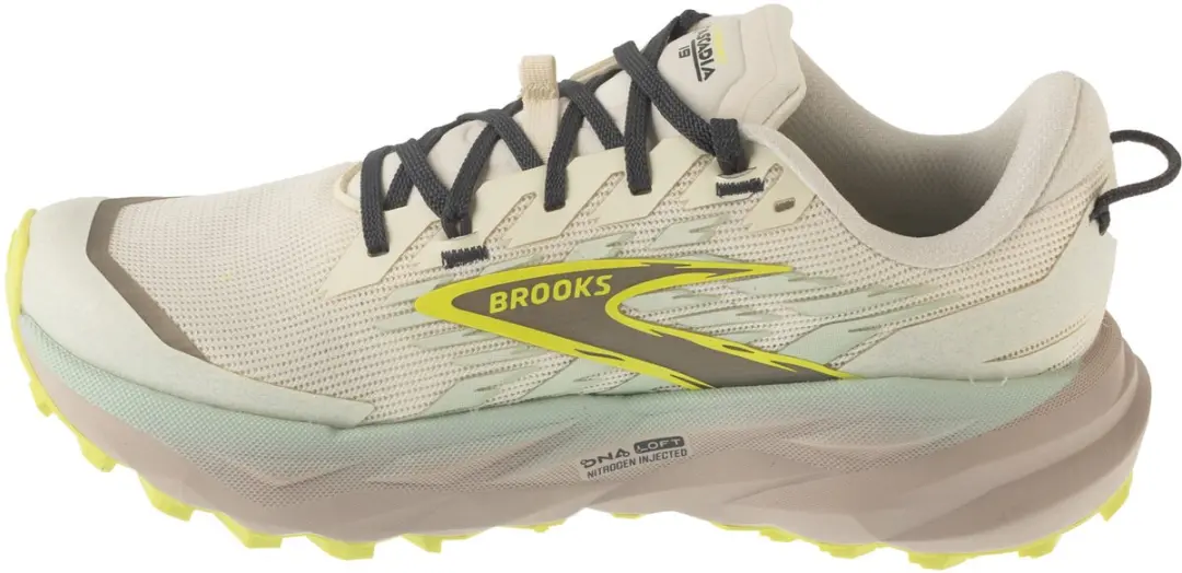 Brooks Cascadia 19 Hardloopschoenen - Vrouwen - 36,5 - Beige - afbeelding 2 van 6