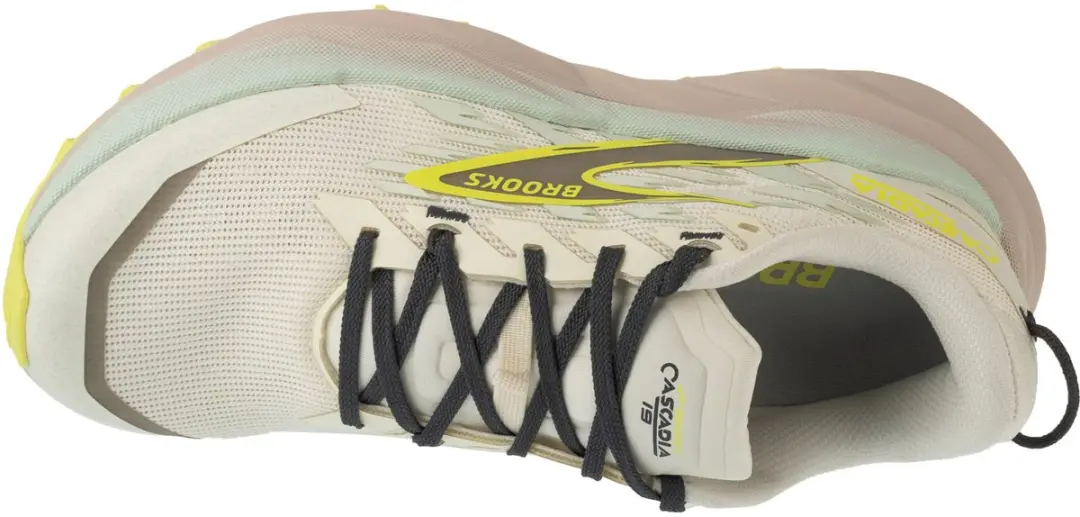 Brooks Cascadia 19 Hardloopschoenen - Vrouwen - 36,5 - Beige - afbeelding 3 van 6