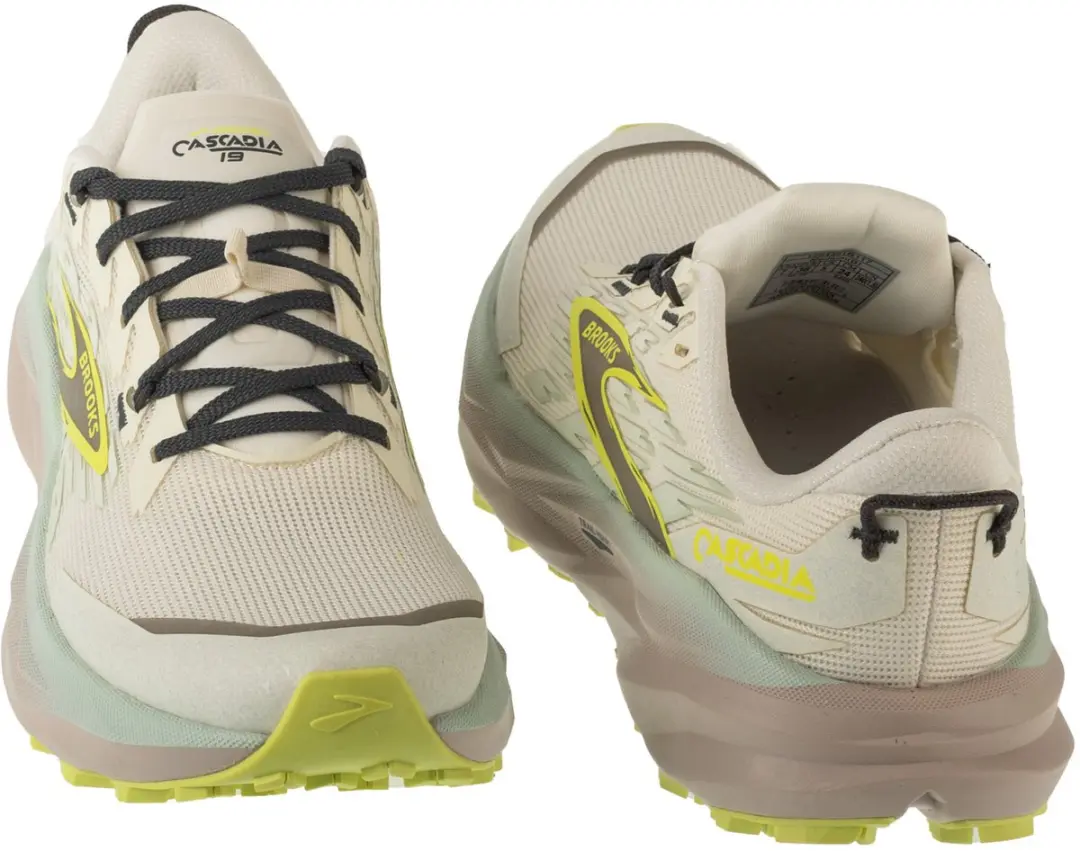 Brooks Cascadia 19 Hardloopschoenen - Vrouwen - 36,5 - Beige - afbeelding 5 van 6