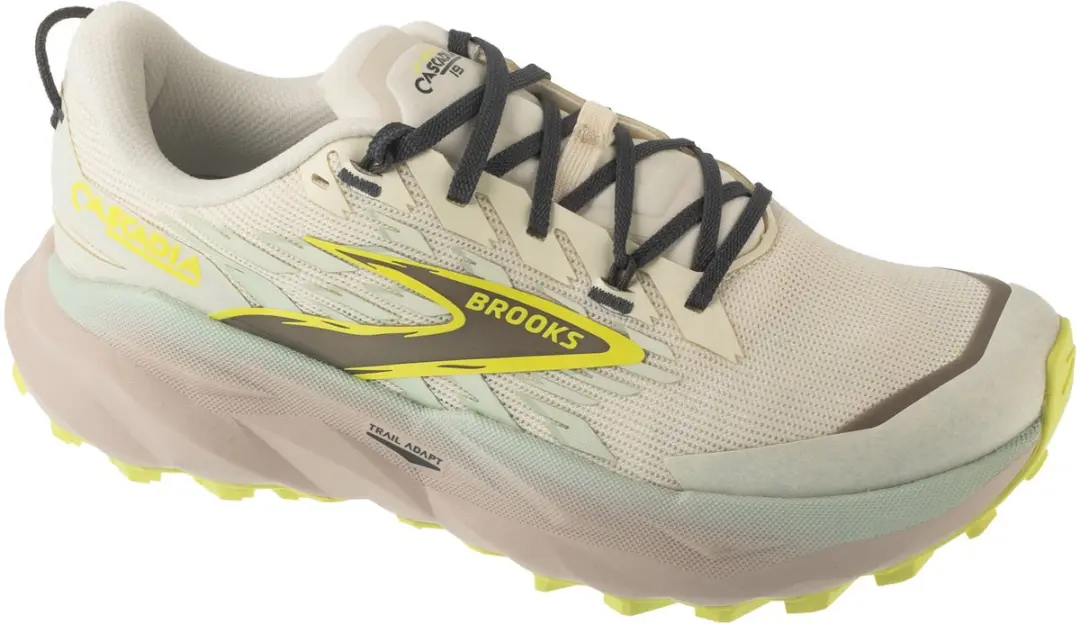 Brooks Cascadia 19 Hardloopschoenen - Vrouwen - 36,5 - Beige - afbeelding 6 van 6