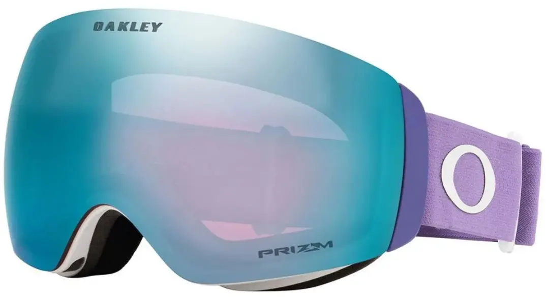 Oakley Flight Deck M Skibril - Matte Lilac - PRIZM Snow Sapphire - afbeelding 6 van 6