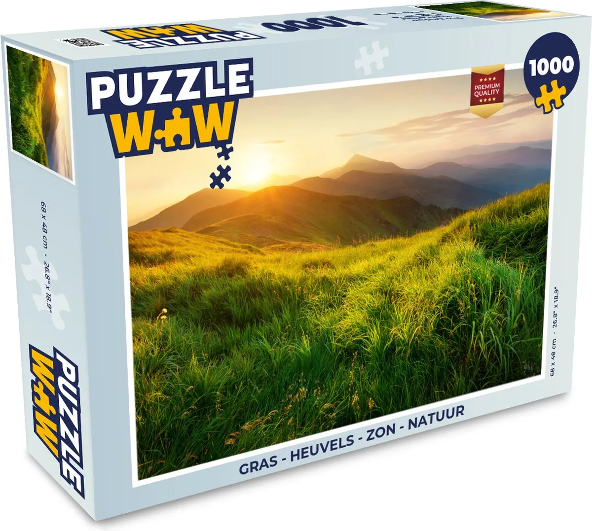 PuzzleWow Legpuzzel 1000 Stuks