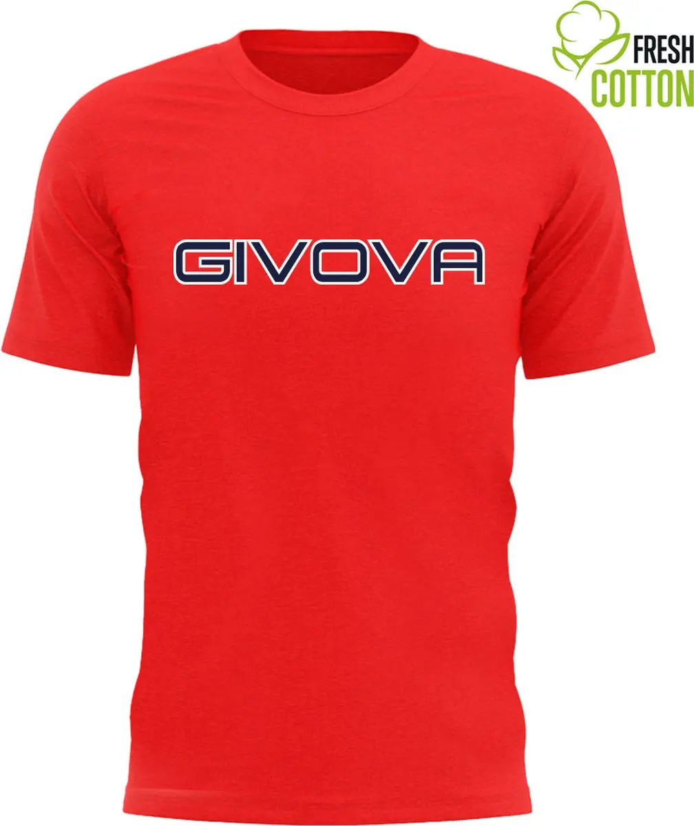 Givova Spot T-shirt Met Korte Mouwen Rood L Man