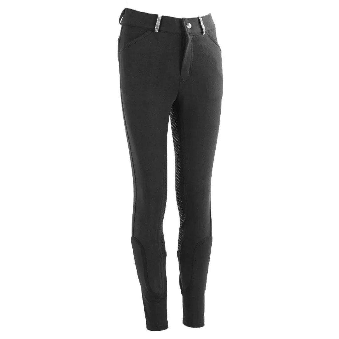 Epplejeck Glam Kids Rijbroek - Zwart XS - afbeelding 4 van 6