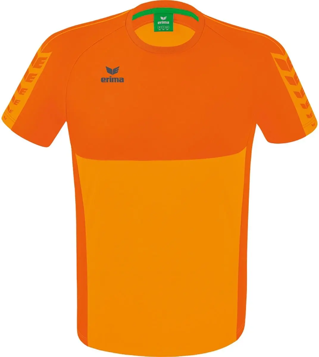 Erima Six Wings T-Shirt Heren - Oranje 3XL