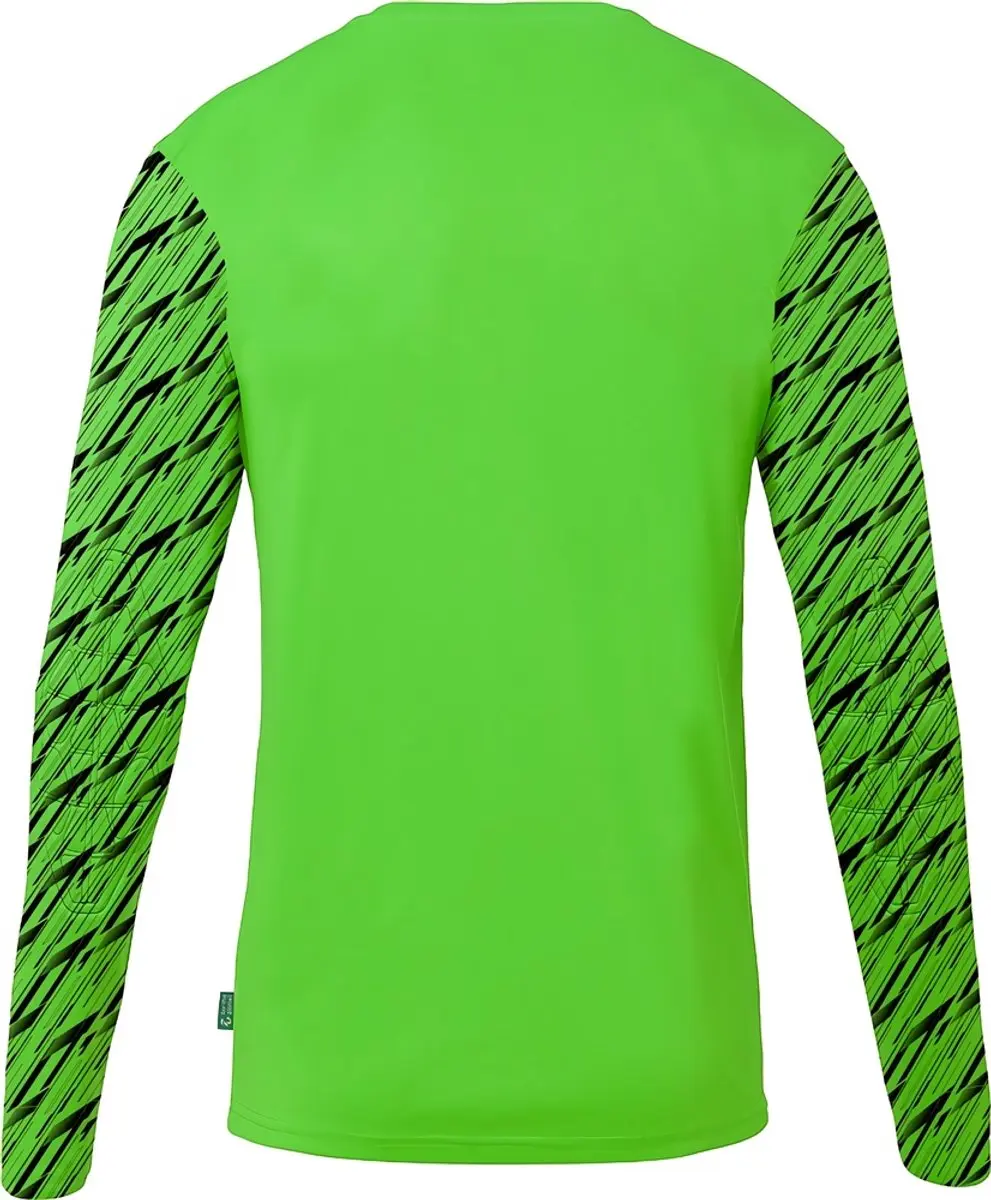 Uhlsport Progressive Keepershirt Lange Mouw Kinderen 128 - Fluogroen/Zwart