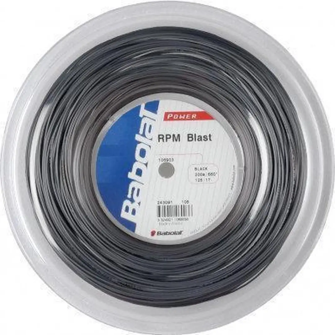 Babolat RPM Blast 106903 Tennissnaar 200m - Zwart - afbeelding 3 van 4