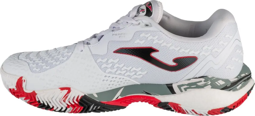 Joma Smash Men 2482 TSMAW2482C Tennisschoenen - Wit - AG 40,5 - afbeelding 2 van 4