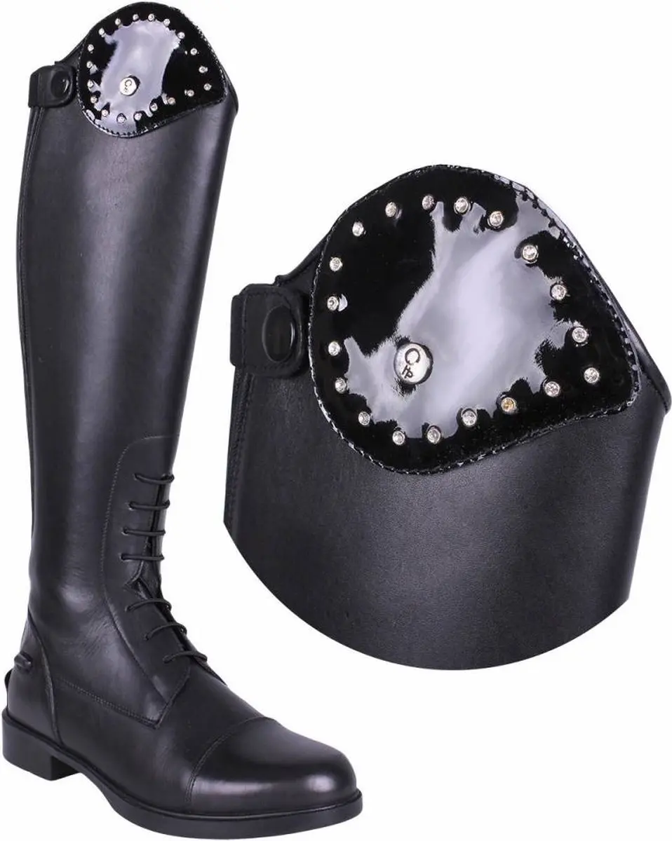 QHP Romy Glitz Verwisselbare Top - S - Donkerblauw - afbeelding 4 van 6