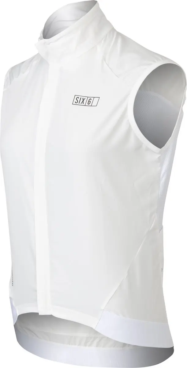 AGU Six6 Undyed Windbody Dames Fietsjack Wit - M - afbeelding 6 van 6