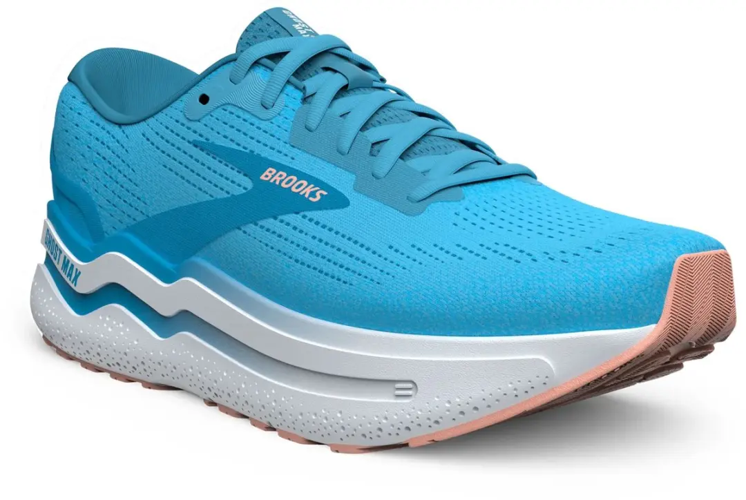 BROOKS - ghost max 2 - Hardloopschoenen dames neutraal - Blauwlicht-Blauw