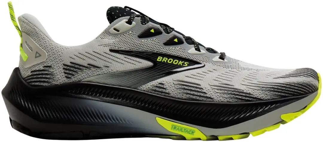 Brooks Ghost Trail Heren - Schoenmaat 42.5 - Zwart/Rood/Geel - afbeelding 6 van 6
