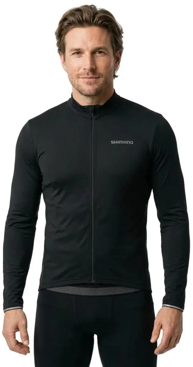 Shimano Stile Warm Trui Lange Mouwen - S - Zwart - afbeelding 4 van 4