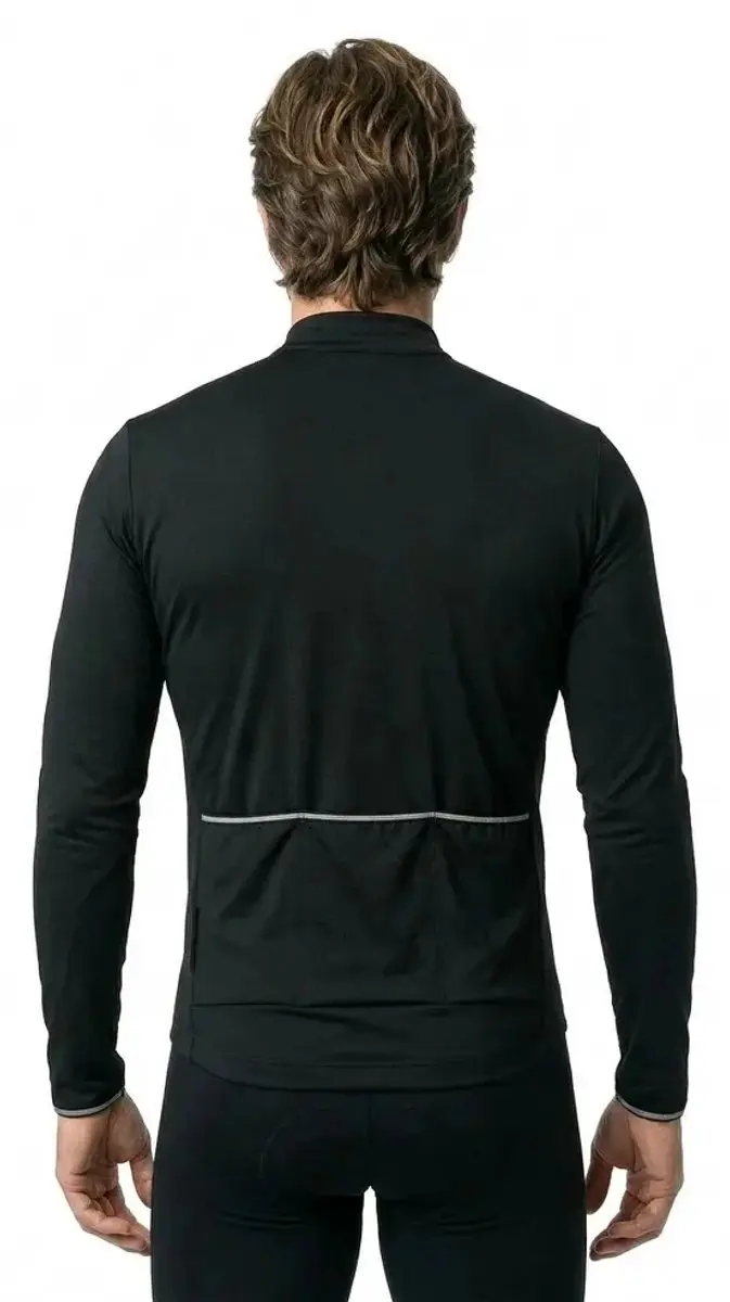Shimano Stile Warm Trui Lange Mouwen - S - Zwart - afbeelding 2 van 4