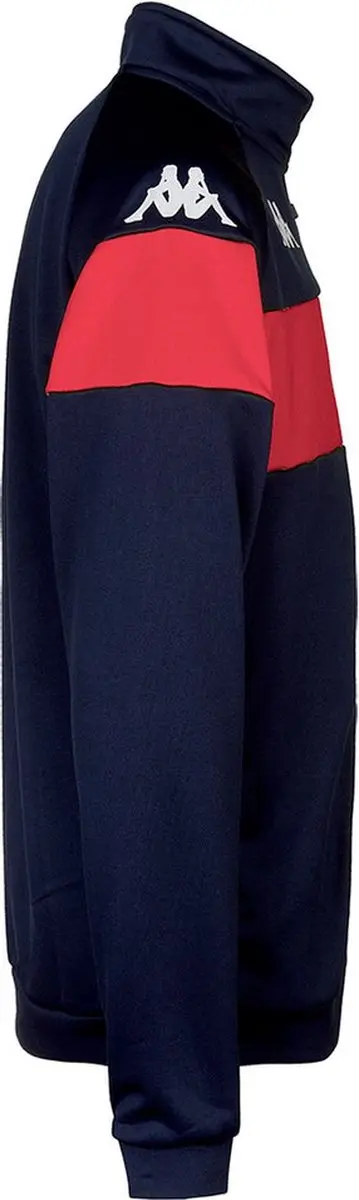 Kappa Dacone Halve Rits Sweatshirt - Blauw Marine/Rood L - afbeelding 2 van 2