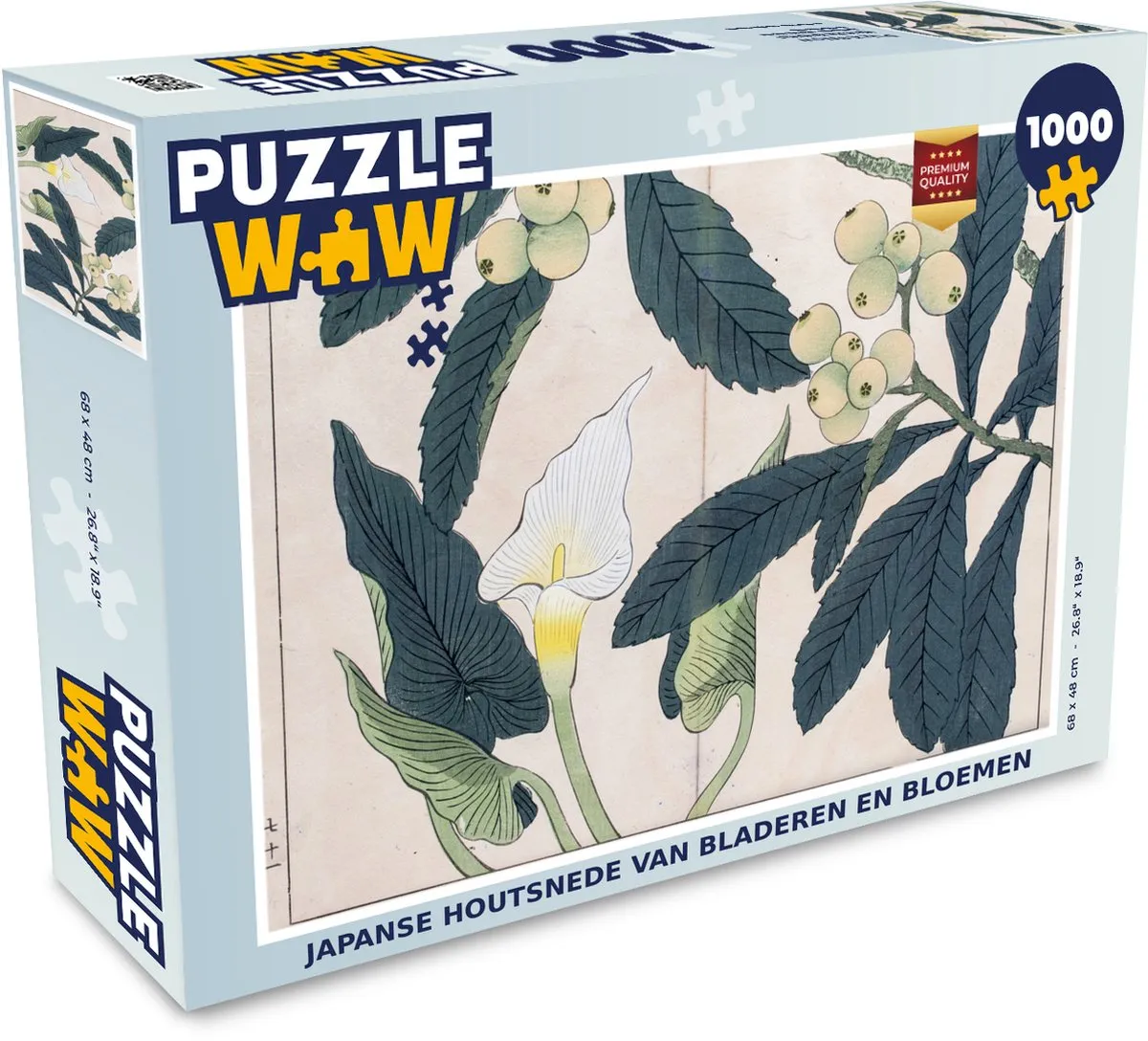 PuzzleWow Legpuzzel 1000 Stuks