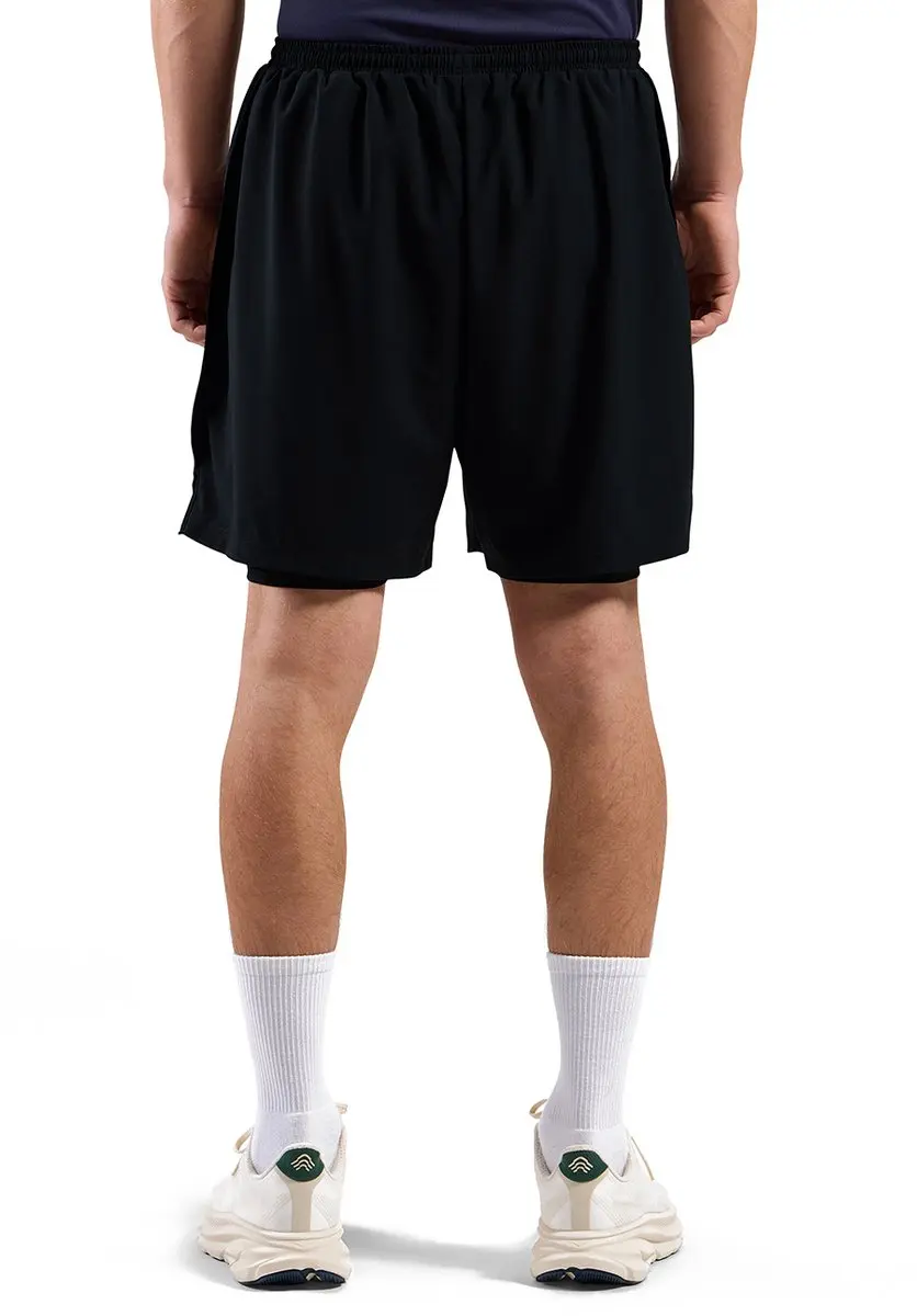 ODLO 2-in-1 Short Essential 6 Inch - Maat L - Zwart
