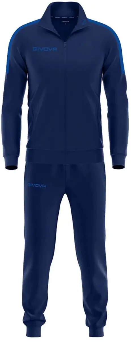 Givova Tuta Revolution Sportset - L - Blauw - afbeelding 4 van 4
