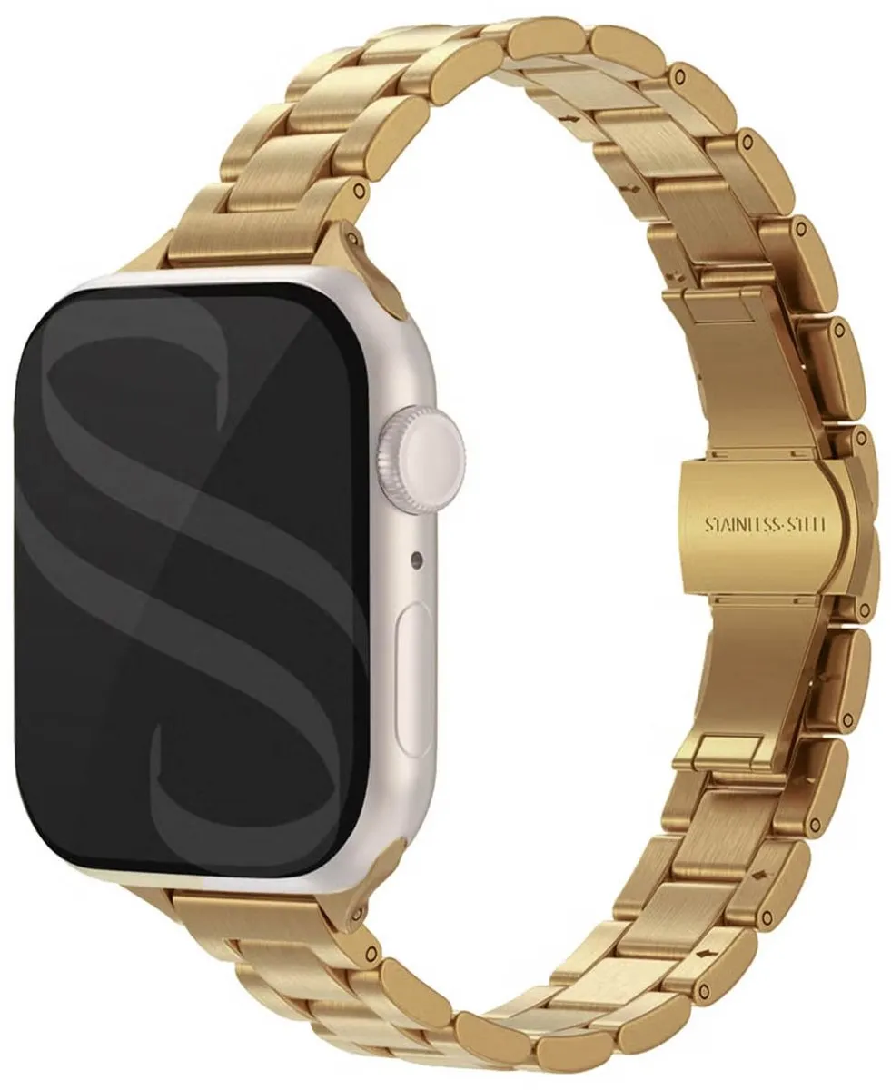 Selencia Slim Steel Schakelbandje Apple Watch 42mm