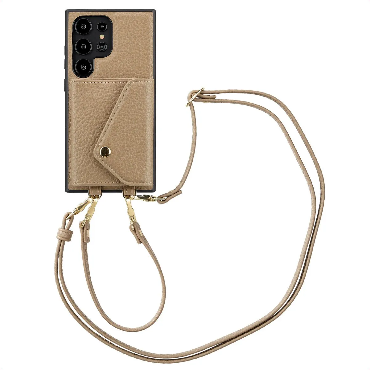 Selencia Koordhoes Samsung Galaxy S24 Ultra - Taupe
