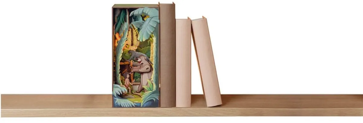 Revell Disney Tiny Adventures Jungle Book Book Nook 23cm - Multi - afbeelding 3 van 6