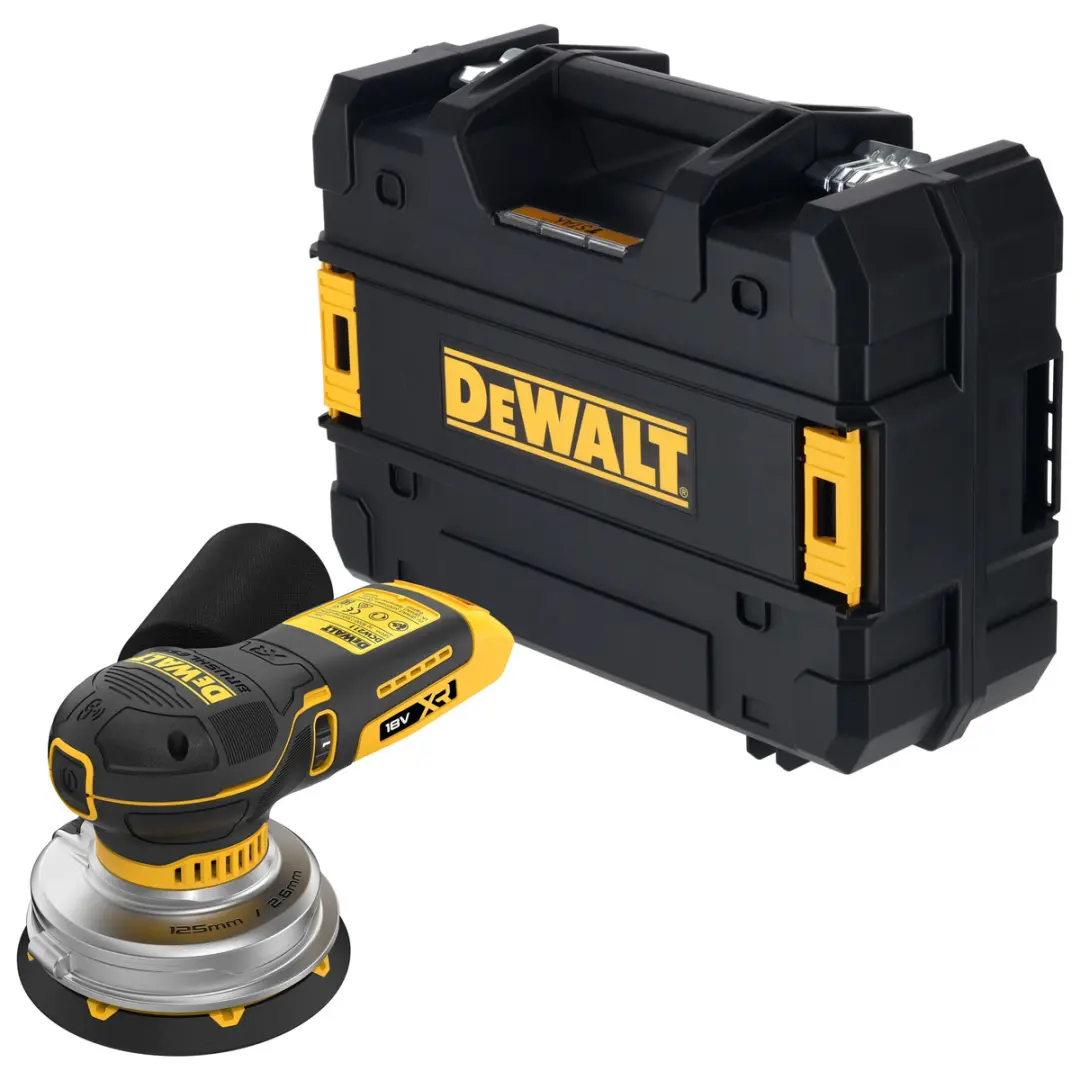 DeWALT DCW211NT-XJ excentrische schuurmachine met TSTAK - afbeelding 2 van 2
