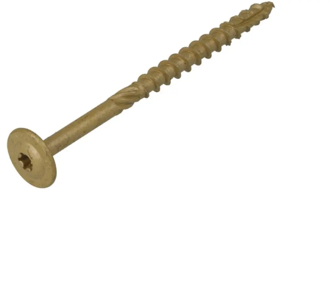 Dynaplus Torx 40 Tellerkop Schroeven 8x140mm - 50 Stuks - Geel