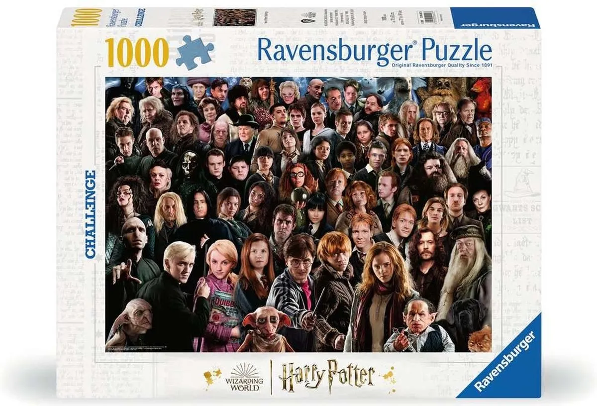 Ravensburger Harry Potter Legpuzzel 1000 Stuks - Multicolor