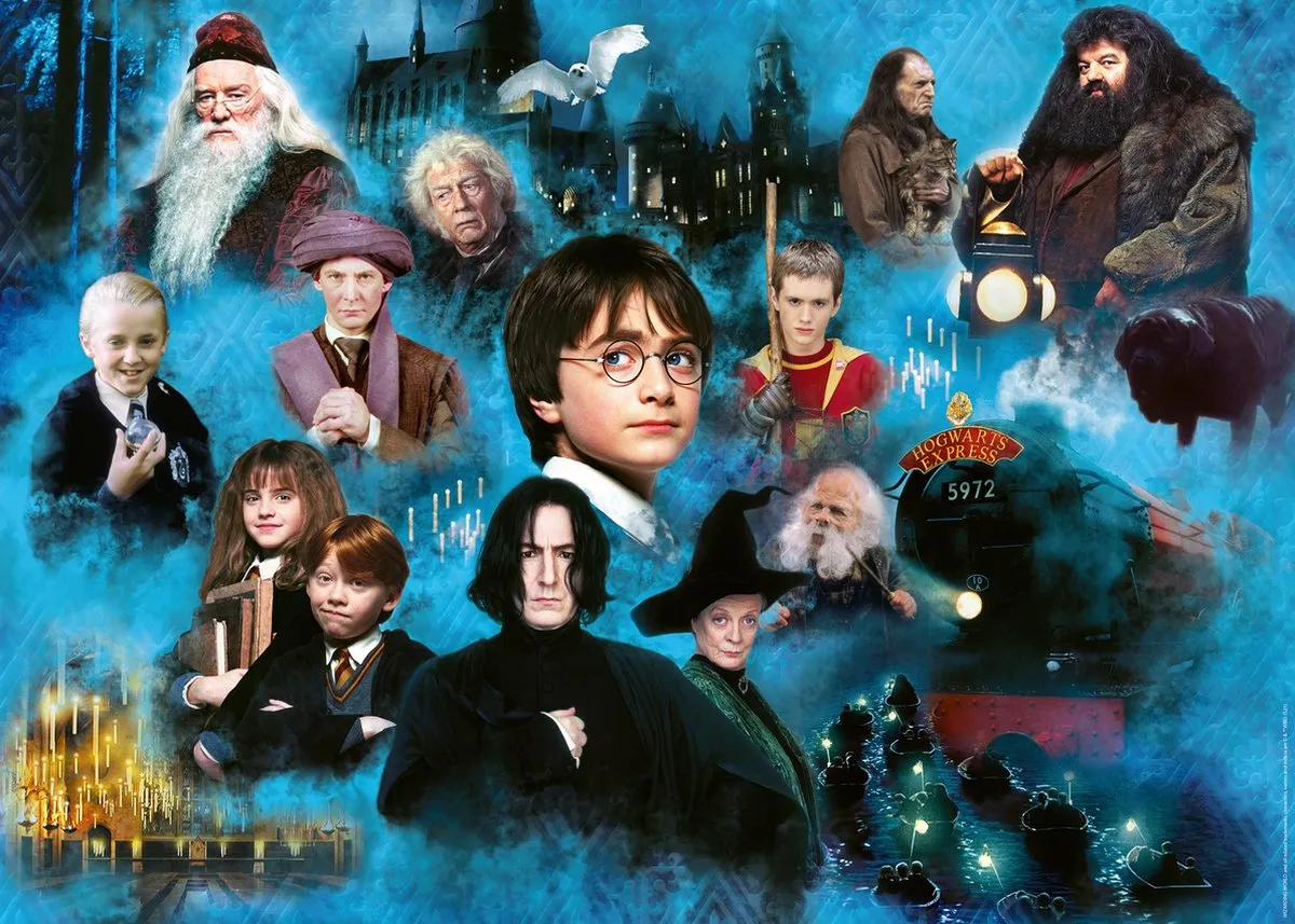 Ravensburger Harry Potter Legpuzzel 1000 Stuks - Multicolor