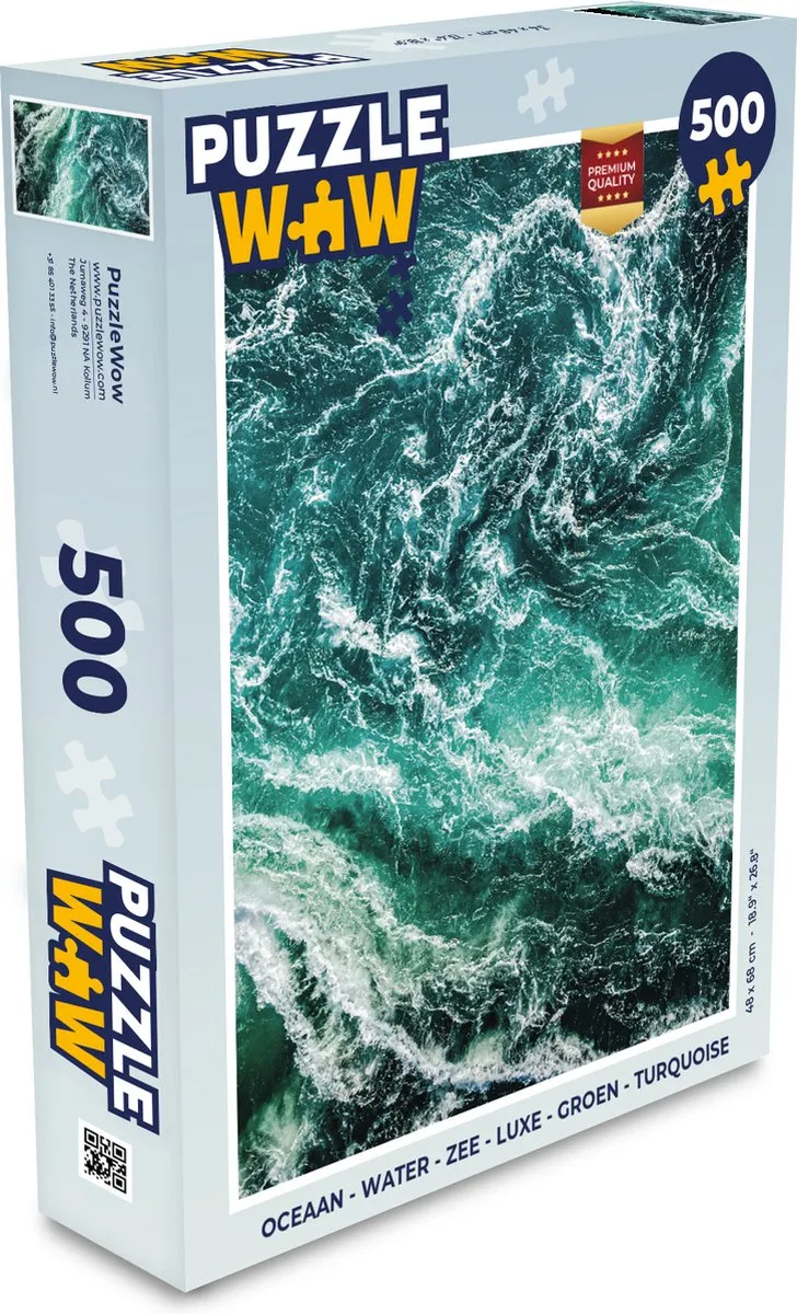 PuzzleWow Oceaan Legpuzzel 500 Stuks - Multicolor