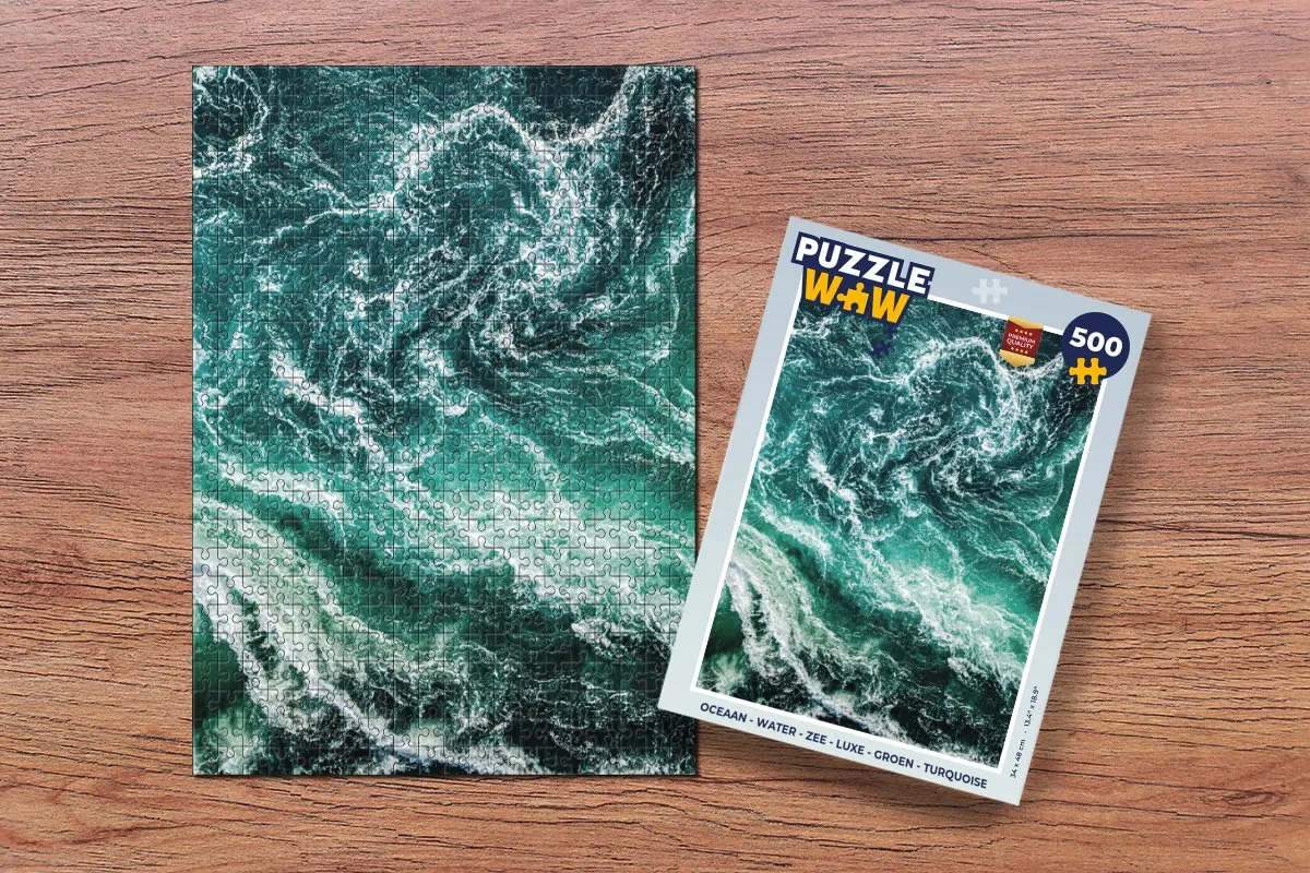 PuzzleWow Oceaan Legpuzzel 500 Stuks - Multicolor