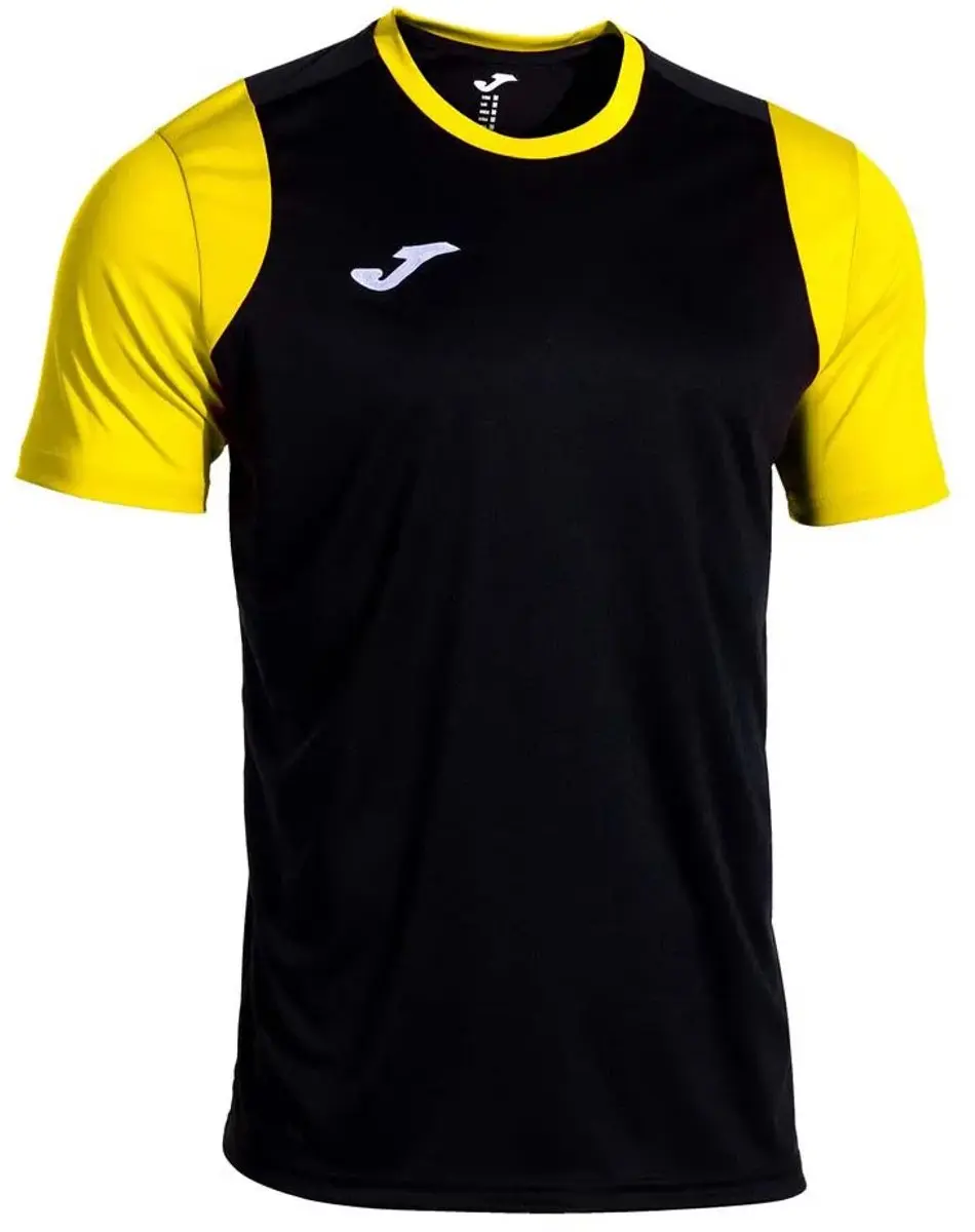 Joma Cancha T-shirt Met Korte Mouwen Zwart 2XL Man