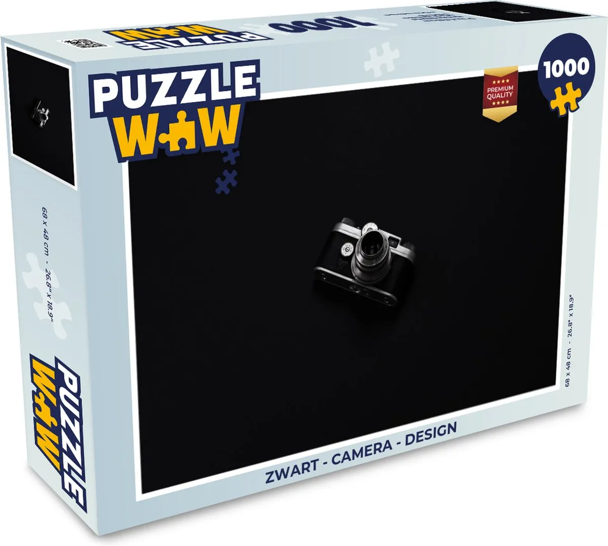 PuzzleWow Legpuzzel 1000 Stuks - Multicolor