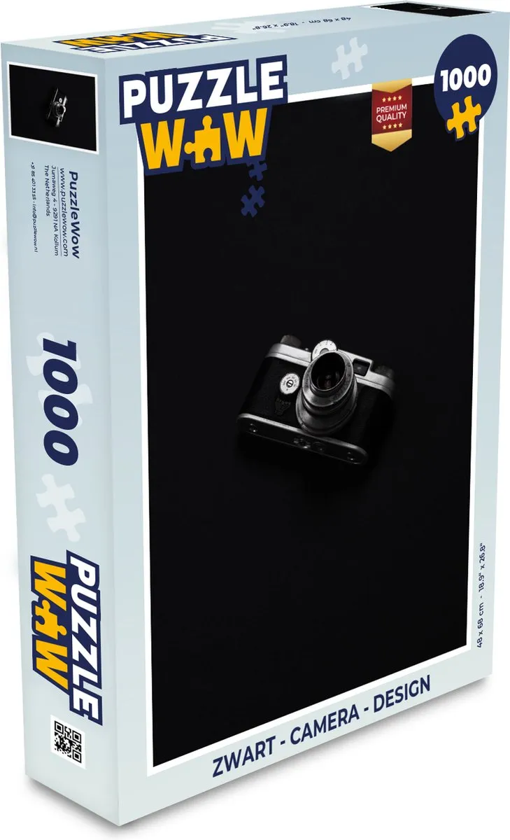 PuzzleWow Legpuzzel 1000 Stuks - Multicolor