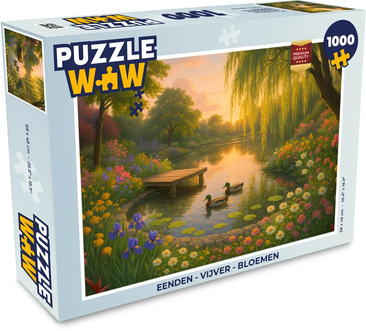 PuzzleWow Legpuzzel 1000 Stuks