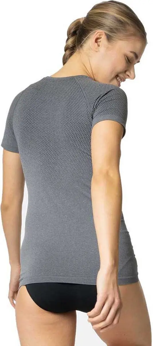 ODLO Performance Light Base Layer Shirt Dames - Maat L - Grijs - afbeelding 2 van 6