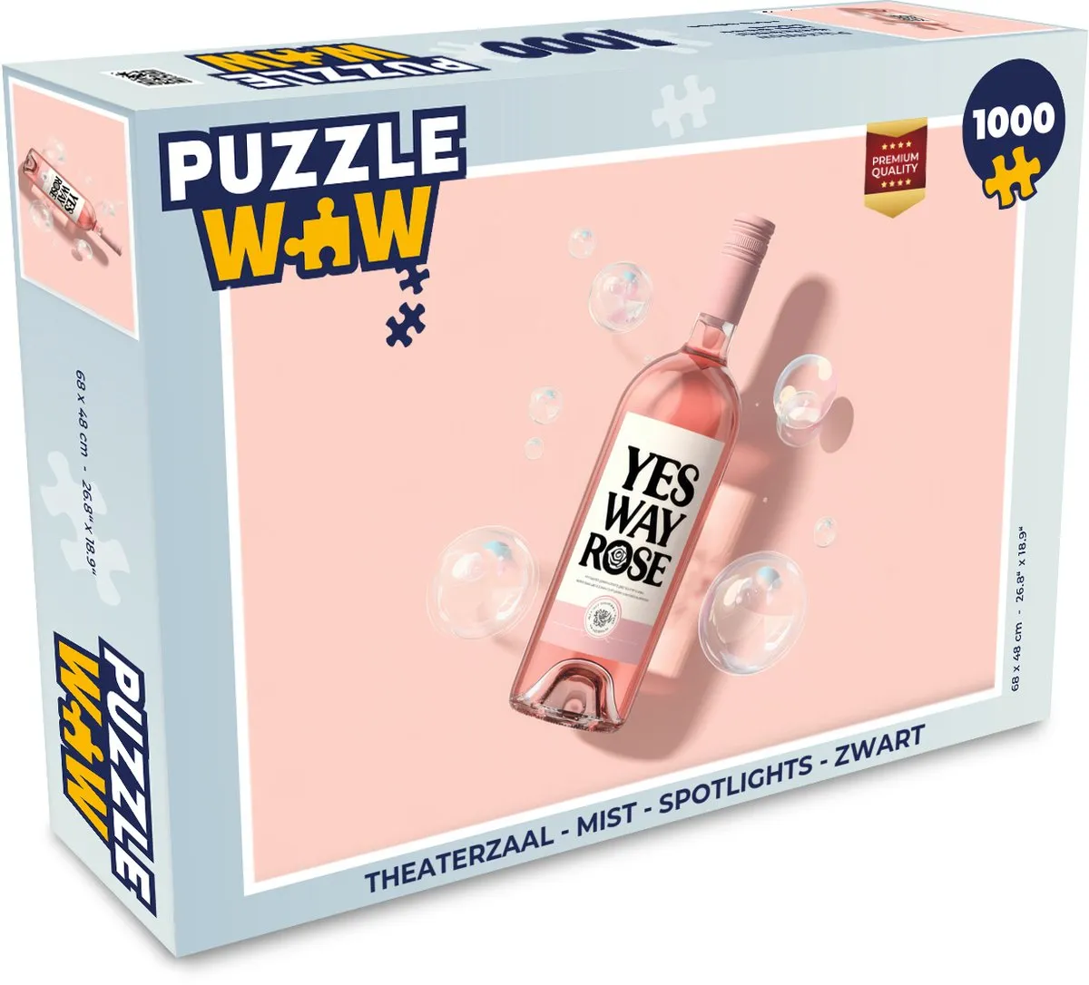 PuzzleWow Theaterzaal Legpuzzel 1000 Stuks