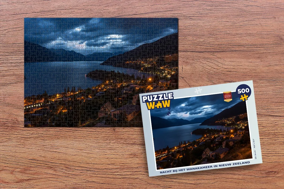 PuzzleWow Water Lucht Meer Legpuzzel 500 Stuks - Multicolor