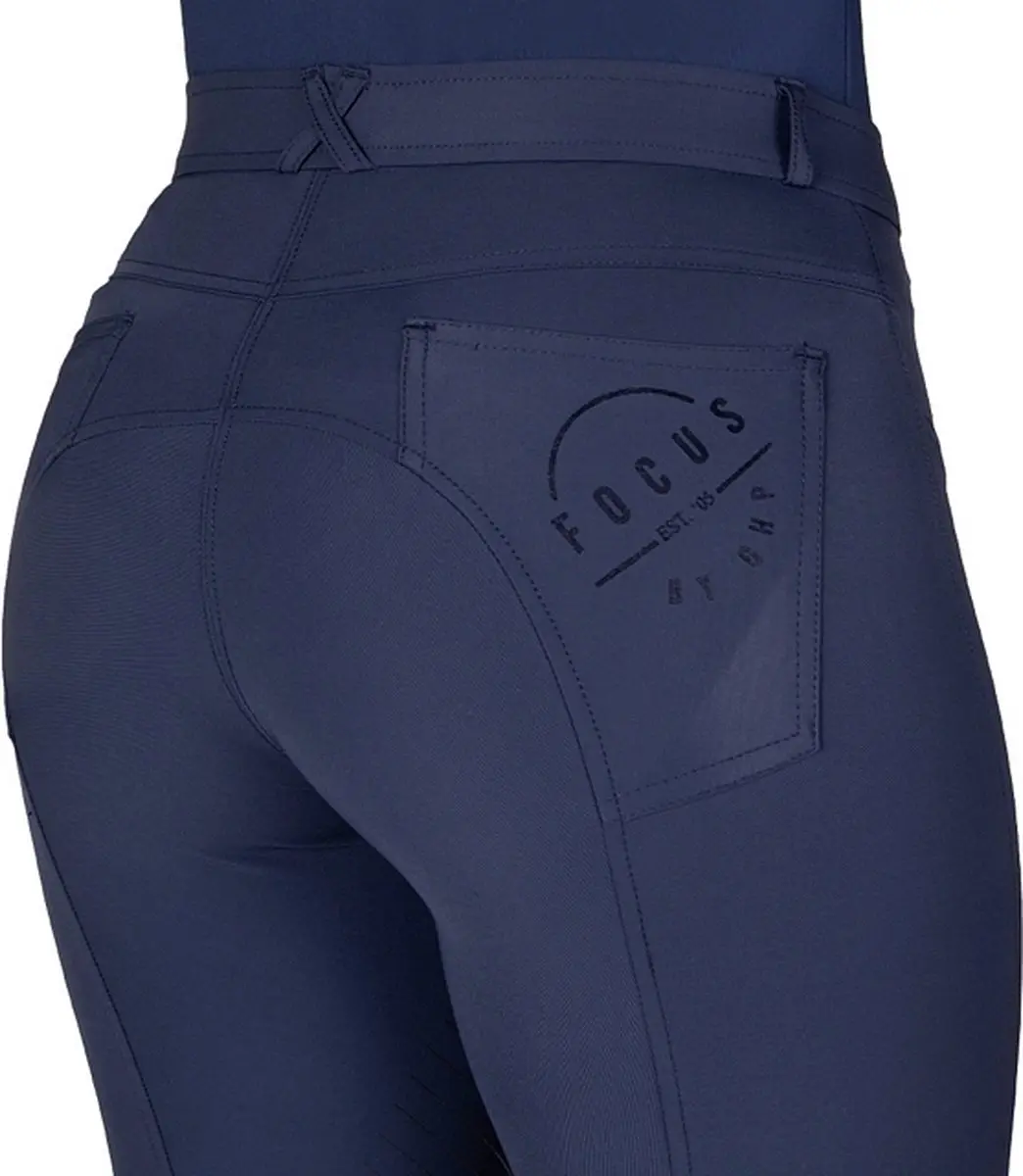 QHP Summer Focus Rijbroek Navy - S - afbeelding 6 van 6