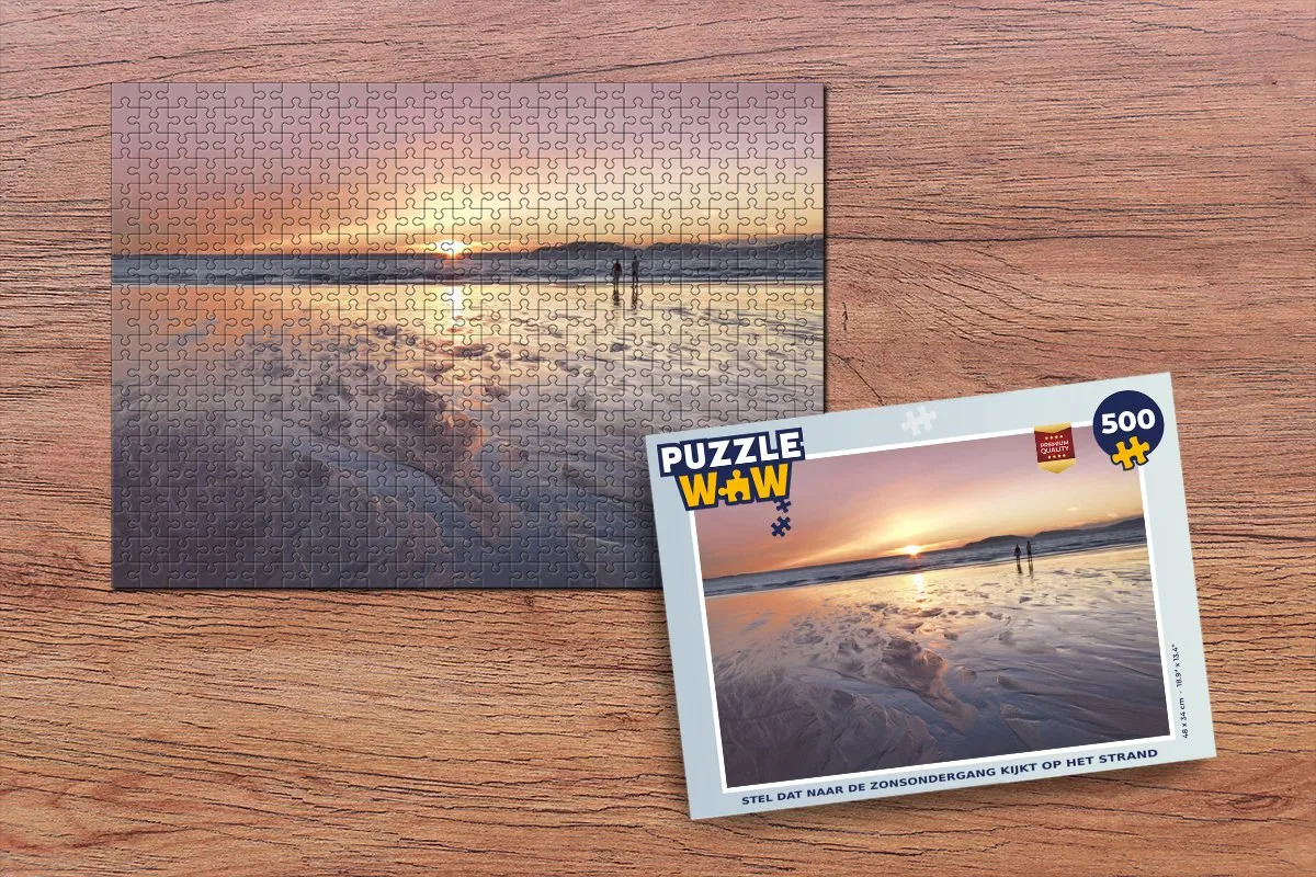PuzzleWow Legpuzzel 500 Stuks - Multicolor