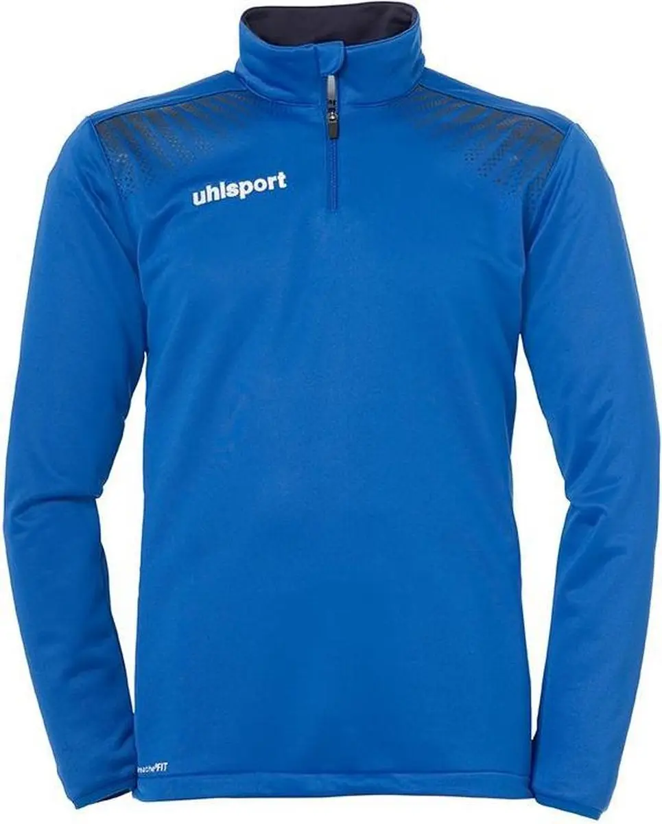 Uhlsport Goal 1/4 Zip Top Azuur Blauw-Marine Maat M
