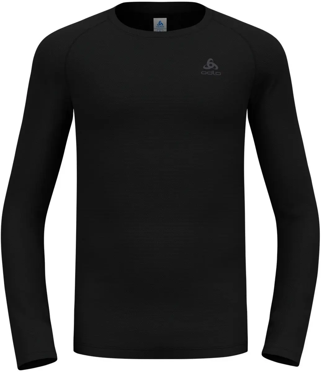ODLO Bl Top Crew Neck L/S Active F-Dry - XL - Zwart - afbeelding 6 van 6