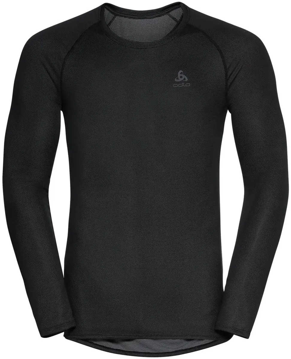 Odlo Bl Top Crew Neck L/S Active F-Dry Light ZWART