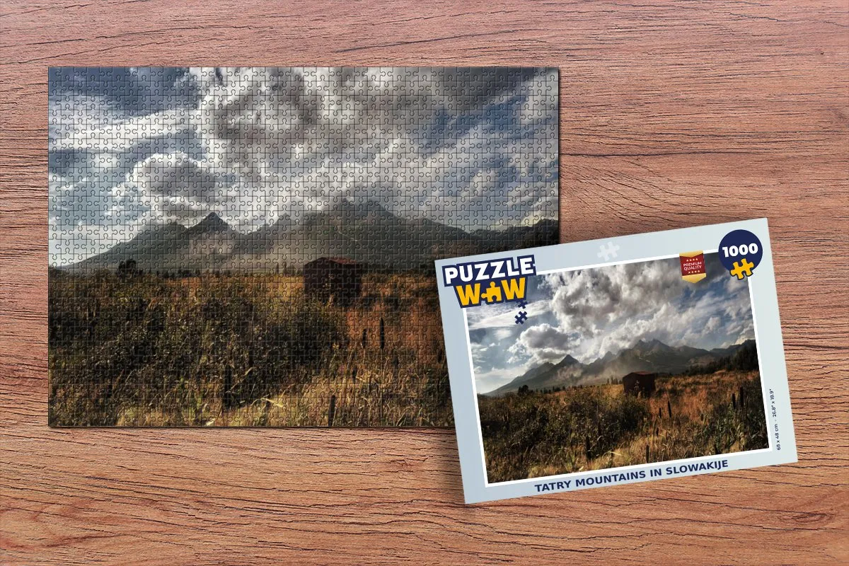 PuzzleWow Tatry Mountains Legpuzzel 1000 Stuks - Multicolor