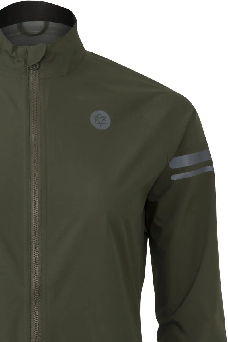 AGU Essential Poray 10.000 Regenjas Dames - L - Groen - afbeelding 5 van 6