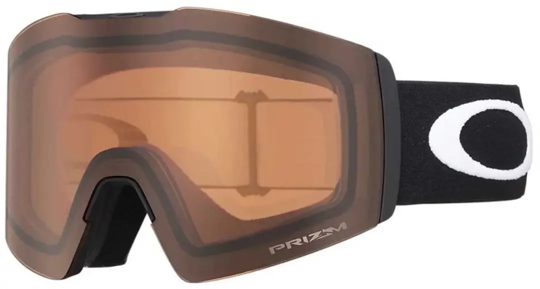 Oakley Fall Line XL Skibril - Matte Black / Prizm Persimmon - afbeelding 4 van 5