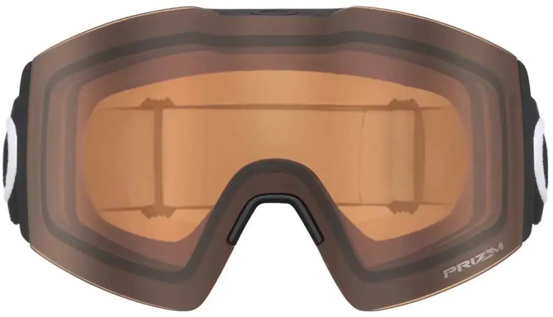 Oakley Fall Line XL Skibril - Matte Black / Prizm Persimmon - afbeelding 5 van 5