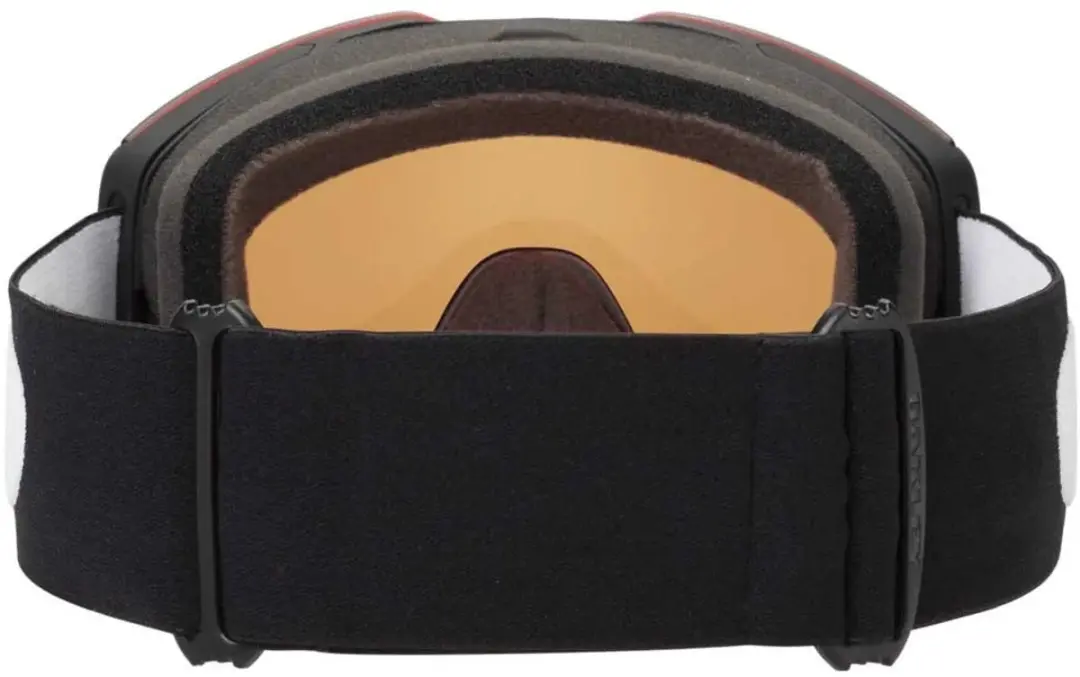 Oakley Fall Line XL Skibril - Matte Black / Prizm Persimmon - afbeelding 2 van 5