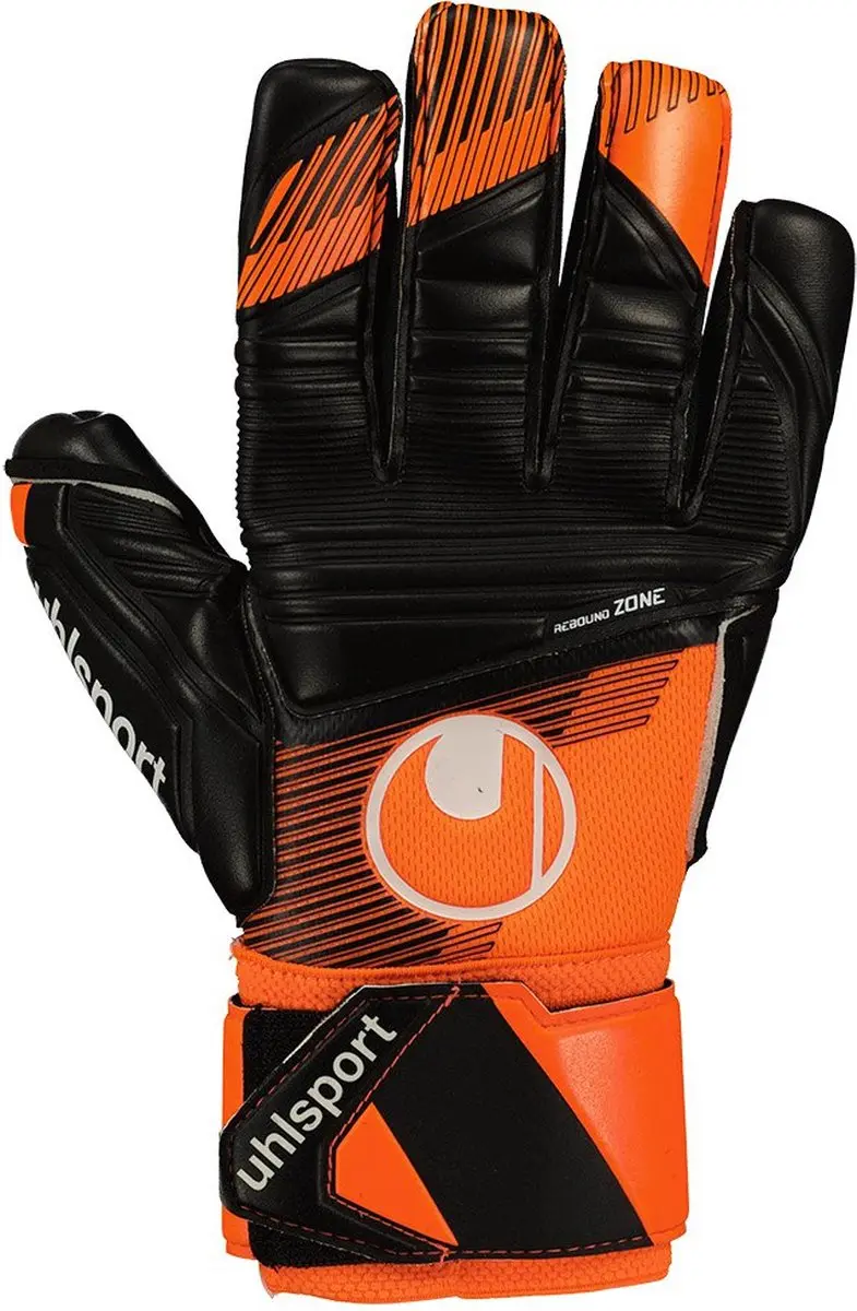 Uhlsport Super Resist+ HN Keepershandschoenen 3.5 - Oranje/Zwart